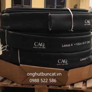 Sản phẩm ống và máy hút bùn cát 3 ống cao su dệt cao áp